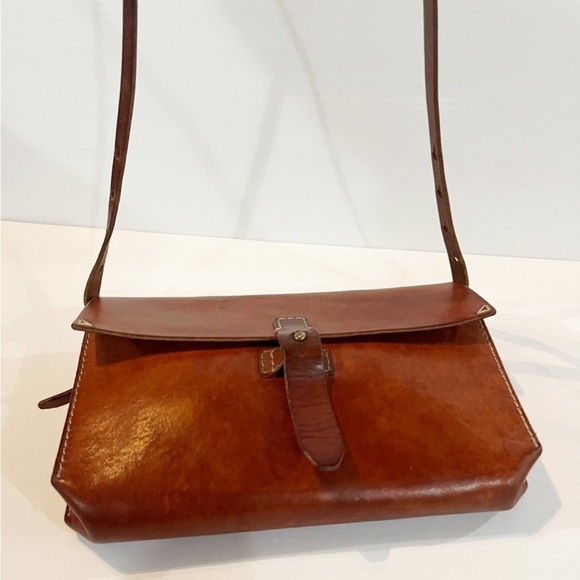 Madewell Dover Brown Leather Crossbody  Shoulder Bag Adjustable Strap - Picture 6 of 9